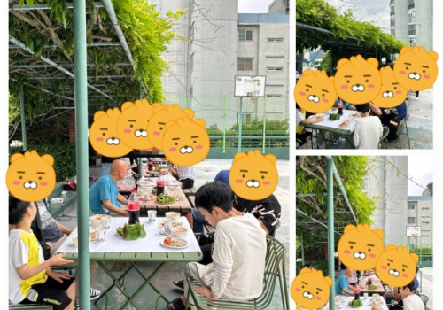 지원 2팀 삼겹파티 했어요~~♬