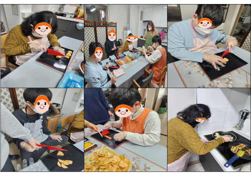 설날 전 만들기를 했어요