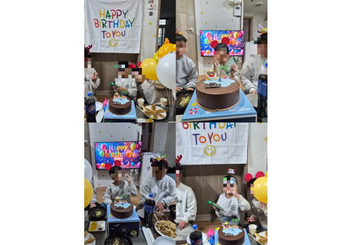 아기상어와 함께한 생일