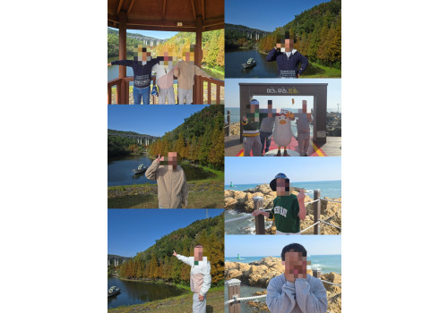 호수와 단풍을 따라 걸은 하루