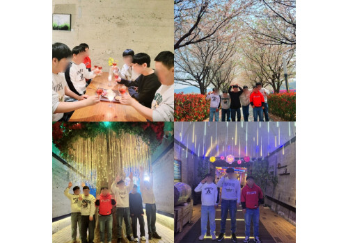 봄바람을 따라, 휘날리는 분홍물결속에서 봄의 기운을 느끼다.