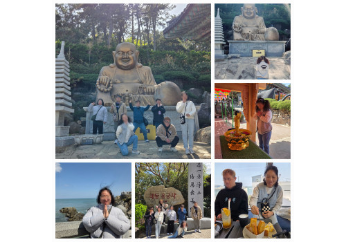 해동용궁사에서 기도드렸어요