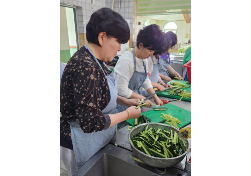 고심정사 성심회 간식봉사